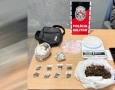 Material apreendido em ação da Polícia Militar