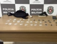 Drogas e simulacros apreendidos pela polícia militar em João Pessoa 
