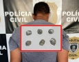 Homem preso em ação da Polícia Civil em Boqueirão 