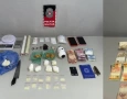Drogas apreendidas em ações policiais na cidade de Bayeux 
