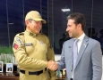 Comandante-geral da PM, coronel Ronildo ao lado do Deputado Michel Henrique
