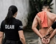 Homem preso em ação Delegacia Especializada de Atendimento