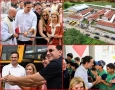 Entrega de escola, ônibus escolares e autorização de obras