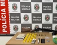 Prisão de homem por tráfico de drogas