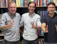 Tyrone, Dr. Joãozinho, e Helder Carvalho