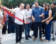 Chico Mendes durante inauguração de uma nova creche no município de Condado