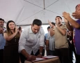 Governador da Paraíba, Lucas Ribeiro em ações no sertão 