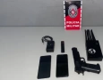 Apreensão de simulacro, bloqueador de sinal e celulares