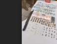 Drogas apreendidas em ação da PM