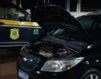 Carro apreendida em ação da PRF