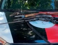 Armas de fogo apreendidas pela polícia militar em Santa Rita 