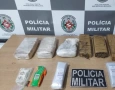 Drogas apreendidas pela polícia militar em João Pessoa 