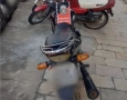 Moto apreendida em ação da PM, em Aparecida