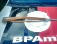 Arma de fogo apreendida pela polícia militar em Pirpirituba 