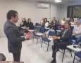 O encontro, protagonizado pelo presidente da Associação dos Notários 