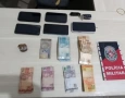 Material ilícito apreendido em ação da Polícia Militar