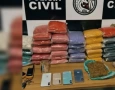 Apreensão de grande quantidade de skunk (supermaconha)