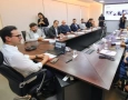 Governador Lucas Ribeiro em reunião com a ministra Luciana Santos