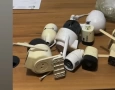 Material ilícito apreendido em ação da PM