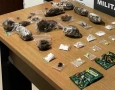 Drogas apreendidas pela Força Tática do 5º BPM no bairro do Muçumagro, na zona sul de João Pessoa