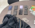Material ilícito apreendido com trio suspeito de sequestrar casal