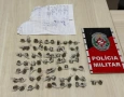 Apreensão de 72 porções de maconha