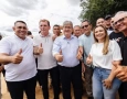 Chico Mendes durante agenda em Aparecida e São Domingos