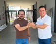 Empresário Zenildo Oliveira e o deputado federal Wilson Santiago 