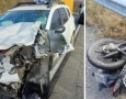 Imagens do acidente na BR 230 no município de Santa Luzia 