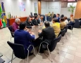 Reunião entre o secretário da Segurança e da Defesa Social da Paraíba e o presidente do TRE-PB