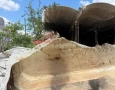 Rompimento de estrutura de concreto da Cagepa