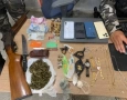 Material ilícito apreendido em ação da PM