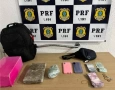 Drogas apreendidas em ação da PRF