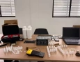 Material ilícito apreendido em ação da PC