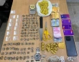 Material ilícito apreendido em ação da PM