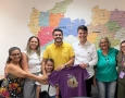 Deputado estadual Wilson Filho reunido com representantes da Associação dos Fibromiálgicos da Paraíba