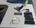 Arma de fogo e munições apreendidas pela PM