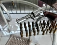 Arma de fogo e munições apreendidas pela PF