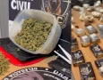 Drogas apreendidas em ação da Polícia Civil