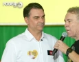 Marcelo Queiroga, e Flavio Bolsonaro