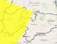 Alerta amarelo de baixa umidade do ar