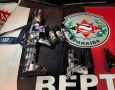Armas de fogo e munições apreendidas em ação da PM