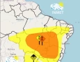 Alerta amarelo de baixa umidade do ar