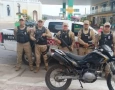 Apreensão de motocicleta clonada
