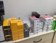 Celulares apreendidos pela Polícia Federal 