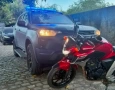 Moto roubada recuperada em Cajazeiras