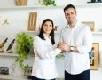 Lucas Ribeiro (Progressistas) e ex-vice-governadora Lígia Feliciano (União Brasil)