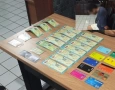 Imagem dos documentos falsos apreendidos em ação da ROTAM, em Sousa 