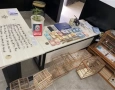 Material ilícito apreendido em ação da PM