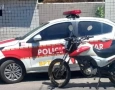 Motocicleta recuperada em ação da 5ª CPRV/BPTran, em São José da Lagoa Tapada